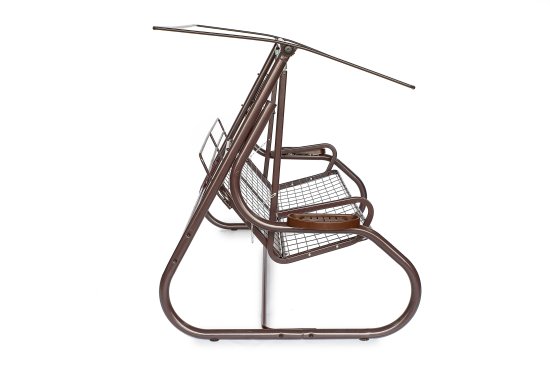 Качели садовые Greengard Сиена 3-х местные до 400 кг бежевый