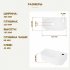Мини-раковина Melana MLN-320346L 40.5 см