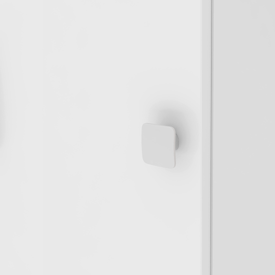 Шкаф распашной Турин Лайт с 1 дверью 50x200.6x37.2 см ЛДСП цвет белый