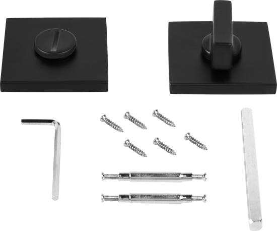 Фиксатор под ручки Puerto Slim AL 03 B цвет черный