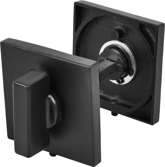 Фиксатор под ручки Puerto Slim AL 03 B цвет черный