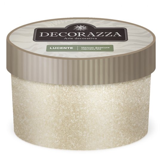Наполнитель для придания декоративного эффекта Decorazza LUCENTE Glitter argento GL A