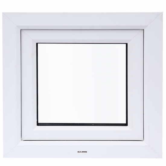 Пластиковое окно ПВХ VEKA одностворчатое 56x41 мм (ВxШ) однокамерный стеклопакет поворотное белый