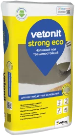 Наливной пол Vetonit Strong Eco 20 кг