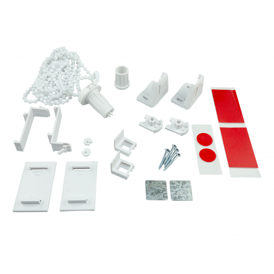 Штора рулонная блэкаут Импульс 70x175 см цвет темно-серый