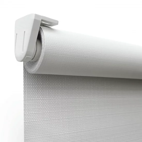 Штора рулонная блэкаут Импульс 80x175 см цвет белый