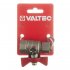 Кран шаровой латунный Valtec 1/2 ВР(г) х 3/8 ВР(г) для подключения манометра проходной бабочка прямой (VT.807.N.0403)