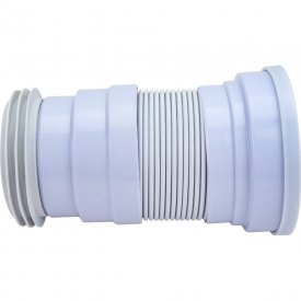 Армированный сверхгибкий раздвижной слив для унитаза ORIO С-995