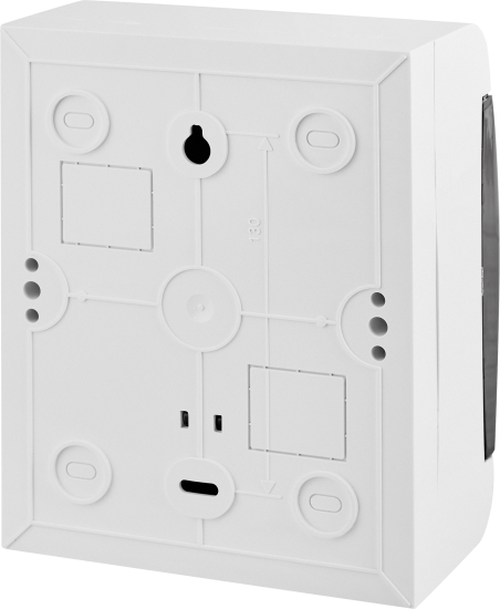 Щит распределительный накладной EKF SlimBox ЩРН-П-6 1 модуль IP41 пластик цвет белый