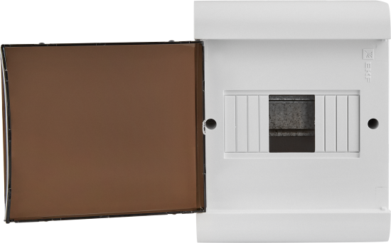 Щит распределительный накладной EKF SlimBox ЩРН-П-6 1 модуль IP41 пластик цвет белый