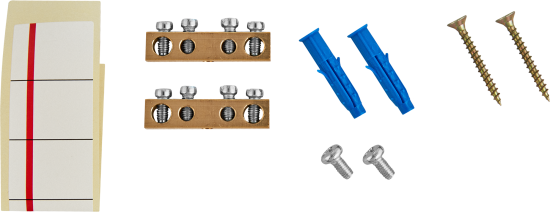 Щит распределительный накладной EKF SlimBox ЩРН-П-6 1 модуль IP41 пластик цвет белый