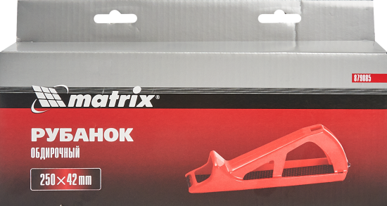 Рубанок ручной Matrix 879085 250x42 мм