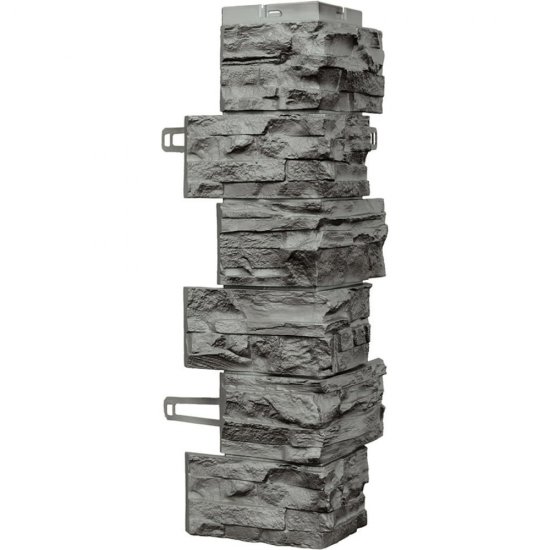 Угол наружный к фасадным панелям profBUILD ROYAL STONE коллекция ROCKY STONE КВЕБЕК