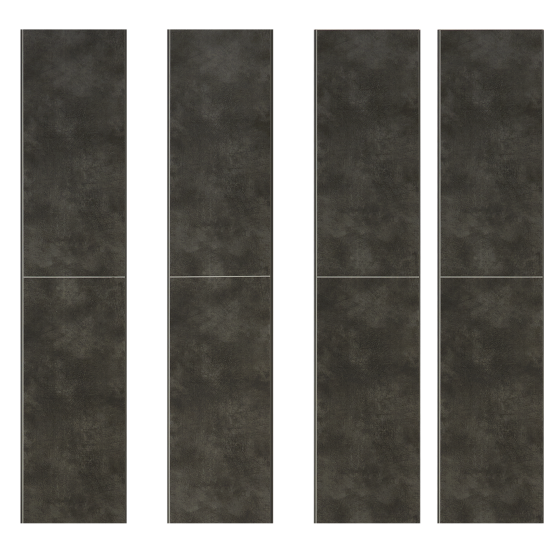 Стеновая панель ПВХ Artens Импресса 1200x250x10 мм 1.2 м² 4шт