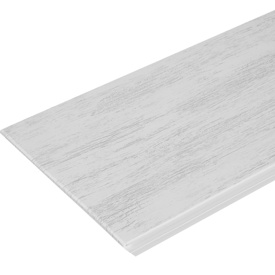 Стеновая панель ПВХ Artens Флоэма серая 1200x250x10 мм 1.2 м² 4шт