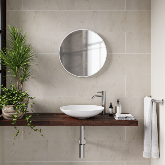 Стеновая панель ПВХ Artens Каррара 1200x250x10 мм 1.2 м² 4шт