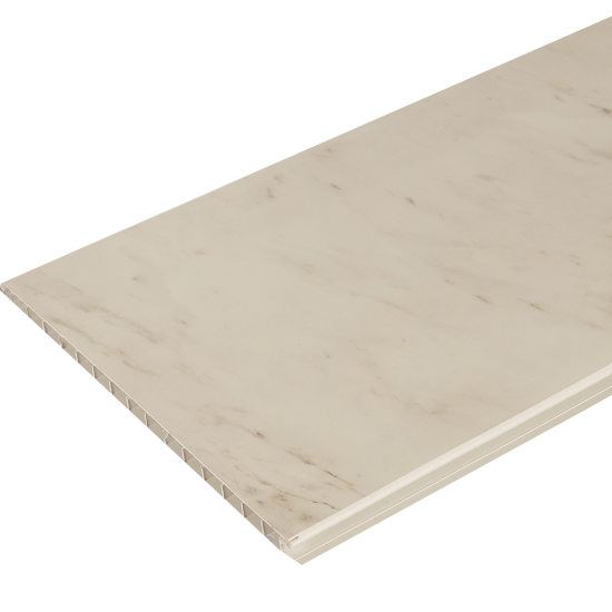 Стеновая панель ПВХ Artens Каррара 1200x250x10 мм 1.2 м² 4шт