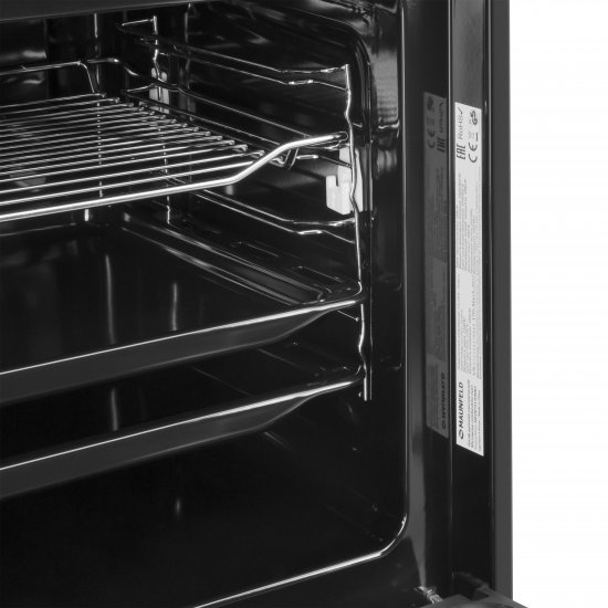 Электрический духовой шкаф Maunfeld MEOR7217SMB 59.5x59.5x56.6 см цвет черный