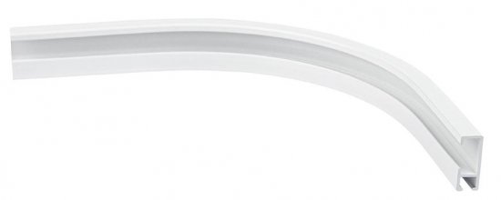 Соединитель поворотный 135° Arttex Facile, металл, цвет белый