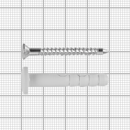 Дюбель-гвоздь грибовидный Standers нейлон 6x40 мм 10 шт.