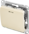 Переключатель встраиваемый Systeme Electric Glossa 1 клавиша цвет бежевый