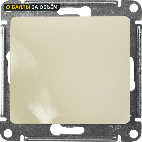 Вывод кабеля Systeme Electric Glossa цвет бежевый