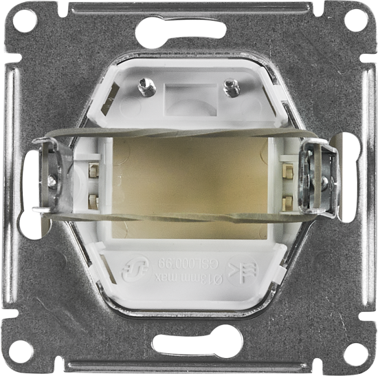 Вывод кабеля Systeme Electric Glossa цвет бежевый