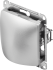 Вывод кабеля Systeme Electric Glossa цвет алюминий