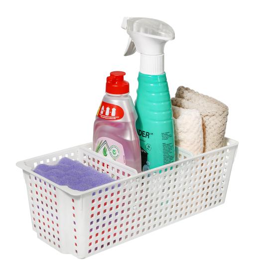 Органайзер для ванной Лофт цвет белый