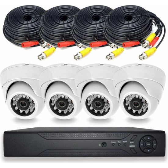 Комплект видеонаблюдения PS-link KIT-A504HD