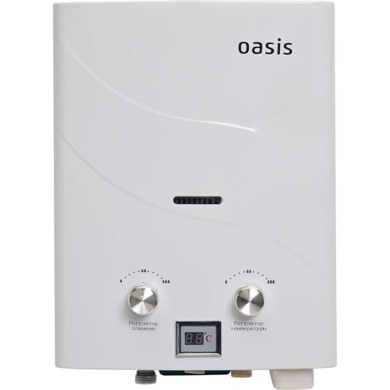 Газовый бездымоходный водонагреватель OASIS Оазис B-12W