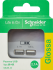 Розетка USB встраиваемый Systeme Electric Glossa цвет алюминий