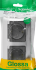 Розетка двойная встраиваемая влагозащищенная Systeme Electric Glossa с заземлением со шторками IP44 в сборе цвет алюминий