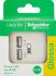 Розетка USB встраиваемая Systeme Electric Glossa цвет бежевый