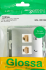 Розетка двойная встраиваемая Systeme Electric Glossa RJ11/RJ45 UTP cat 5e цвет алюминий