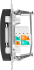 Розетка двойная встраиваемая Systeme Electric Glossa RJ45 UTP cat 5e цвет антрацит