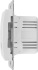 Розетка USB встраиваемая Systeme Electric Glossa цвет белый
