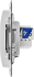 Розетка двойная компьютерная встраиваемая Systeme Electric Glossa RJ45 UTP cat 5e цвет белый