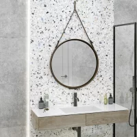 Керамогранит Alma Ceramica Terrazzo 57x57 см 1.62 м² лаппатированный цвет разноцветный