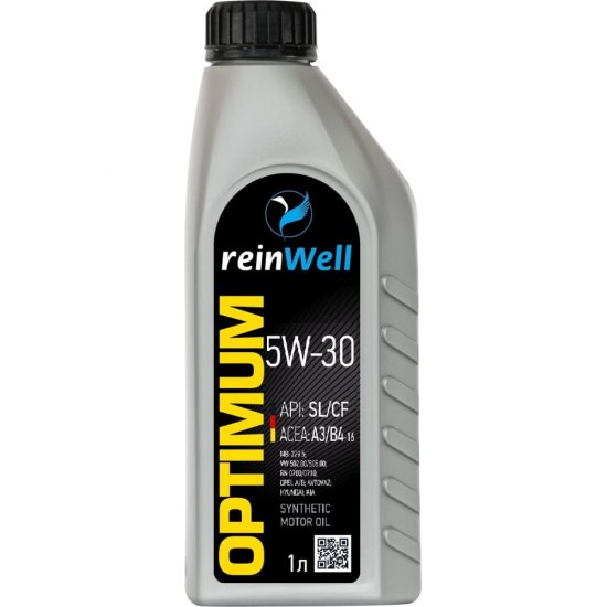 Моторное масло Reinwell 5W-30 А3/В4