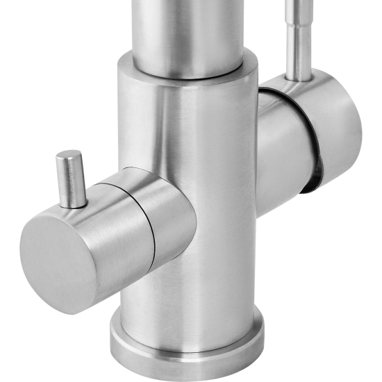 Смеситель кухонный Osgard общая высота 44 см цвет черный