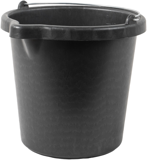 Ведро строительное КЭС черное 12 л