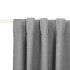 Штора на ленте блэкаут Cashmere 200x300 см цвет серый