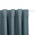 Штора на ленте блэкаут Cashmere 200x300 см цвет синий