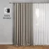 Штора на ленте блэкаут Cashmere 200x300 см цвет коричневый