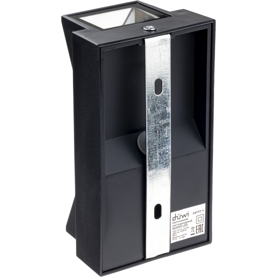 Светильник настенный светодиодный уличный Duwi «Nuovo» 24776 4 IP54 цвет черный