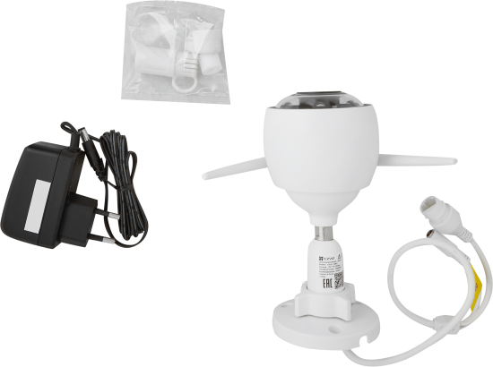 Камера видеонаблюдения уличная Ezviz CS-H3 5 Мп 1080P WI-FI цвет белый