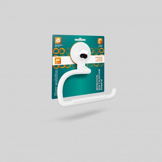 Держатель для туалетной бумаги Fest Easy Solution цвет белый хром