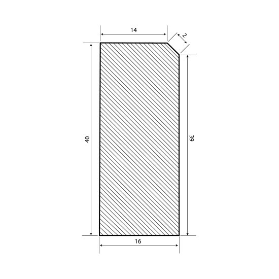 Комплект плинтусов Марола 240x4 см 1 шт 60x4 см 2 шт HPL-пластик цвет серо-белый