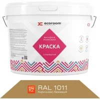 Фасадная резиновая краска ECOROOM Е-Кр-3383/1011